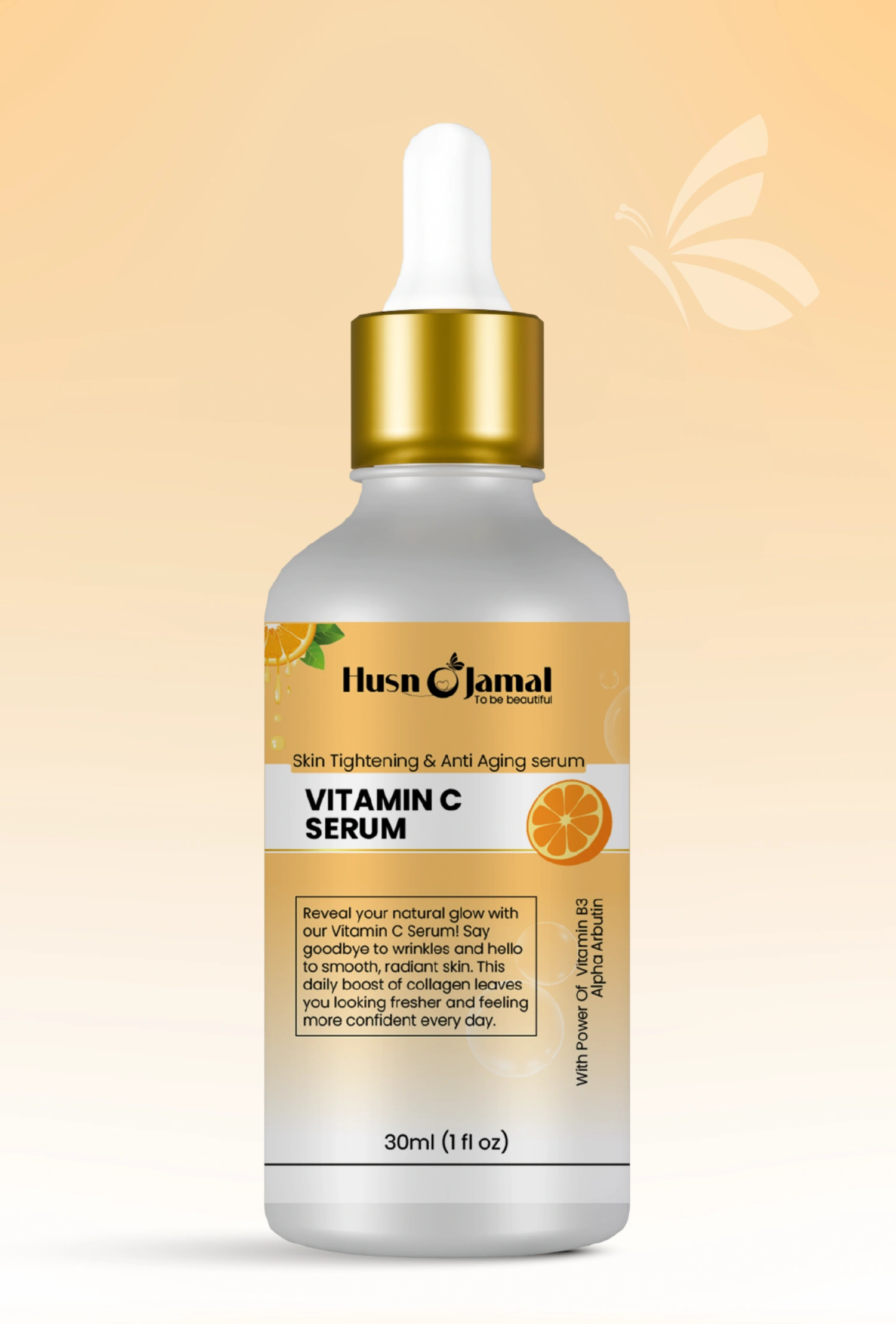 Husn O Jamal Vitamin C + Niacinamide Serum